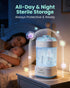 Bottle Sterilizer and Dryer, Compact Electric Steam Baby Bottle Sterilizer (Esterilizador de Biberones), Bottle