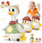 Hestiasko Baby Toys 6 8 10 12 Months, Tummy Time Duck Toy,