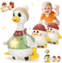 Hestiasko Baby Toys 6 8 10 12 Months, Tummy Time Duck Toy,