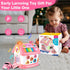 DELUTIQUE 1 1 8 1 6-12 18 Toddler Girl Toys for Year Old, Montessori Toys for Year Old Girl Birthday Gift, In Pink Baby