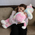 3.2lbs 39.5 inch Tezituor Cat Stuffed Animals, Hugging Large Stuffed Cat Plushies with Long-Legged for Boys Girls