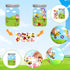 Hedeey 12 Packs Summer Set, 12) Insect Craft Kits, Make Your Own Bug Paper Craft Spring DIY Art Craft Kits for School