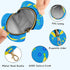 Banana Round Pacifier Storage Case with Zipper, Portable Pacifier Case for Travel, Diaper Bag & Purse, Pacifier