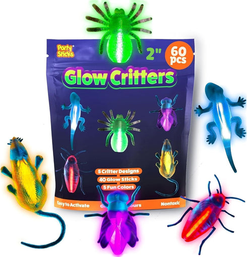 Glow Critters Easter Egg FIller & Basket Stuffer - Glow Sticks Party