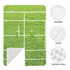 Zhbvncp Funny Green Tennis Court Baby Car Seat Cover & Breastfeeding Nursing Cover - Breathable Stretch Fabric