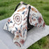 Dalzium Watercolor Ethnic Boho Floral Dreamcatchers Car Seat Cover Baby, Carseat Canopy Cover for Girl Boy, Breathable