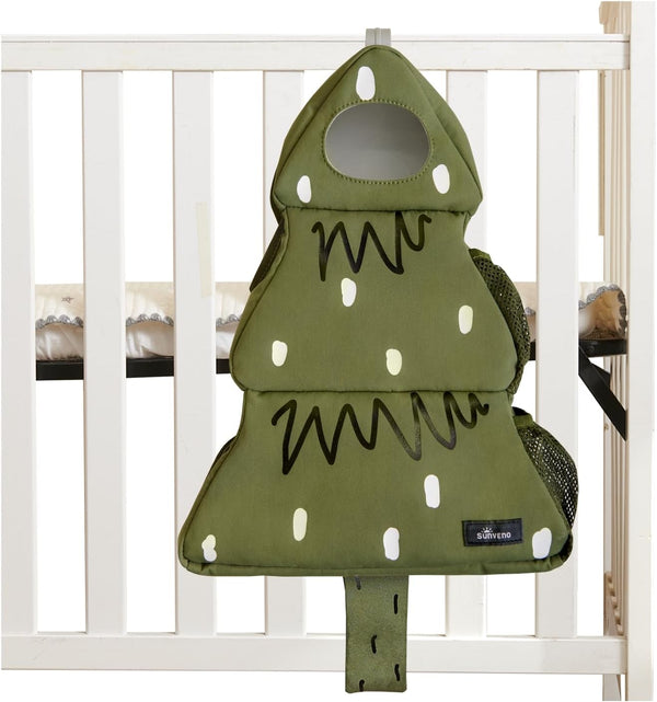 SUNEVNO Baby Diaper Caddy Organizer Hanging Diaper Stacker, Baby Crib organizer Classified
