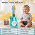 Didklom 4-in-1 18 Children's Guitar Piano Learning Toy, Educational Gift, with Touch Strings, Suitable for Children
