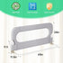 Size,Queen,King,Twin(Grey,43"x23.6") UPGOGO Folding Bed Rail for Toddlers,Baby Bed Rail Guard with Reinforced Anchor