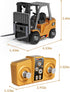 BRRRRT 1/64 7 2 2 1 RC Forklift Toy Channel Mode Mini Remote Control Forklift Truck with Rechargeable Battery
