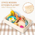 Set Sets 3-5,Gifts Boys,27pcs Wooden Kitchen Accessories Play Cooking Toys ,Play Pots and Pans for Kids,Pretend Play