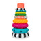Sassy Stacks of Circles Stacking Ring STEM Learning Toy, Age 6+ Months,