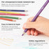 ARTEZA 24 Scented Pencils for Kids, Pre-Sharpened Triangular Shape Smelly Color Pencils