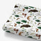 Changing Pad Cover for Baby Girl Boy, Woodland Animals Pine Tree, Soft Stretchy Safe Snug Fitted Diaper Change Table