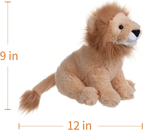 Apricot Lamb Toys Plush Lion Stuffed Animal Soft Cuddly Perfect for Girls Boys (Yellow-Lion, 10 Inches)