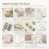 Set Package New Mom & Baby Gift | Pregnancy & Baby Shower Gifts for Her | Mama Bear Mug, Eye Mask & Baby Rattle Care