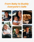 4.5" 1080P Babyvue USB Car Camera for Baby : Baby Car Camera with Crystal Clear Mirror View, Easy Installation Carseat