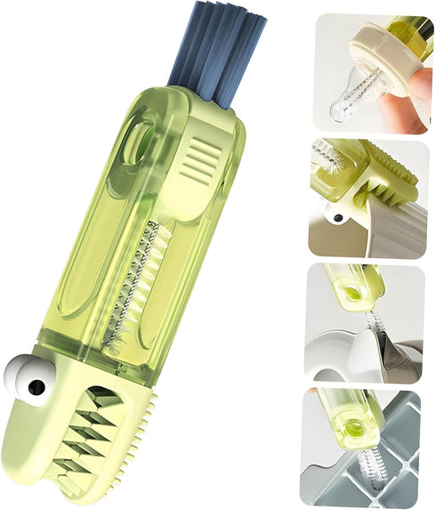 GJV 3 in 1 Cup Lid Cleaning Brush, 2024 New Portable Crevice Cleaning