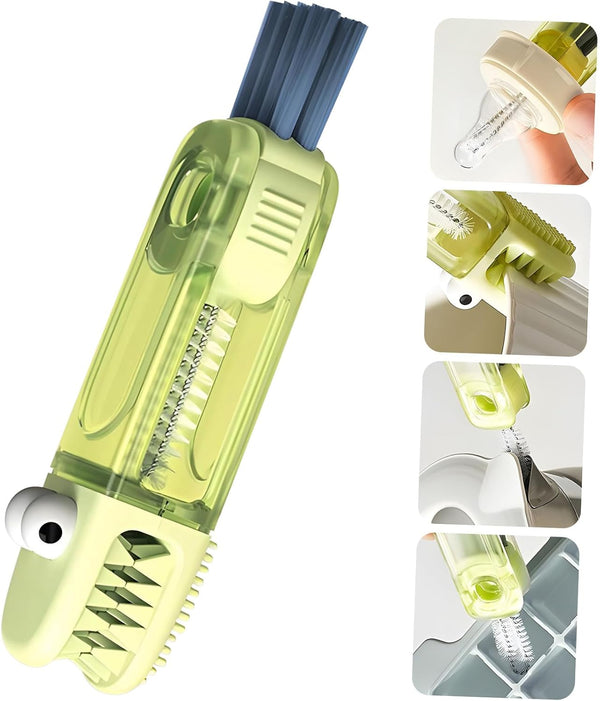 GJV 3 in 1 Cup Lid Cleaning Brush, 2024 New Portable Crevice Cleaning