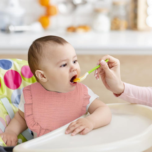 10 Pcs Soft Adjustable Baby Muslin Bibs for Newborn Baby Girl Boy Toddlers Infants Teething Drool Bandana