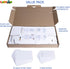 Trading-Card Storage Box, 8-Pack 1000 Count Corrugated Cardboard with Dividers for TCG/Magic Storage