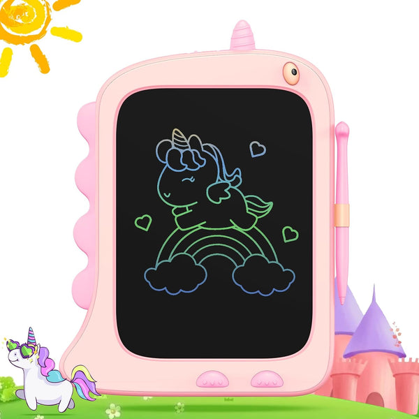 ORSEN 8.5 Inch LCD Doodle Board Tablet for Girls, Unicorn Drawing Pad for Kids 2-7 Years Old