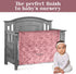 27x40 Inch berry bebe Luxury Receiving Blanket, Personalized Baby Blankets, Personalized Baby Gifts, Boutique Style