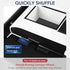 1-2 Richwon Automatic Card Shuffler, Rechargeable Deck Card Dealer Machine, Low Noise Electric Casino Shuffler for UNO