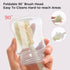 ihaveababy Set Portable Bottle Brush - Baby Travel Bottle Cleaner Kit with Silicone Brush, Nipple Brush, Straw Brush