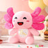10 Inch Pink Axolotl Plush - Soft Cute Stuffed Animal Pillow for Kids Girls Birthday Gifts, Party Favor, Home Decor