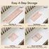 27.5 15.7 Diaper Changing Pad, Wipeable Portable Changing Pad, Baby Change Mat, Waterproof Vegan Leather Changing Pads