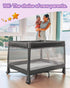 Pack 47"x23.6", 4 1 100% WELLZEE N Play Mattress Fit for ELEMARA in Baby Bassinet Bedside Crib with Breathable