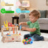 Set, Set 3 3 4 5 REXBETI Kids Tool Wooden Toddler Tool with Apron, Toddler Tool Bench, Educational Montessori Toys