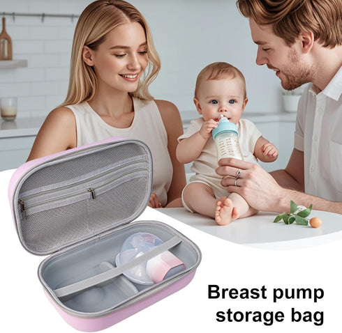 Generic 30x20x14cm Commutin Electric Breast Pump Case - Breastmilk Case for Nursing Moms with Insulated Lining |
