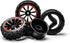 JIUWU 4-Pack Off-Road Wheels - 12mm Hex RC Wheels and Tires, High-Performance Upgrade for 1/10 RC Cars