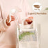 20mm 4oz, 17/18/19/20mm NCVI Manual Breast Pump for Breastfeeding Small Nipple, Silicone Soft Flange Single Hand Held