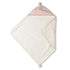 Multi-Colored Petal Stripes Hooded Towel by Pehr