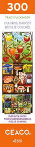 Ceaco - Tracy Flickinger - Colorful Harvest - 300 Piece Jigsaw Puzzle