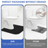 HBGOTL Commode Bathroom(4 Pack, Upgrade Round Potty Training Mats for Boys, Potty Training Toilet Rugs, Toilet Rugs u