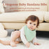 10-Pack Soft Absorbent Baby Bandana Bibs - for Teething & Feeding