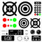 Play Kitchen Microwave Vinyl Decals Waterproof DIY Replacement Stickers Stove Oven Decals