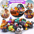 Yomwet 24 Pcs Halloween Rubber Ducks in Bulk, Ducking for Jeeps Baby Bath Toys, Halloween Goodie Bags Fillers Stuffers