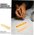 BESTOYARD Elegant Pregnancy Announcement Keepsake Box Wooden Pregnancy Test Storage Case with Lid Unique Memory