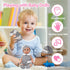 Baby Doll Clothes, 5 Set Knitted Outfit Accessories for 10-12 inch Baby Dolls, 12 inch Doll Clothes for Baby Alive Dolls
