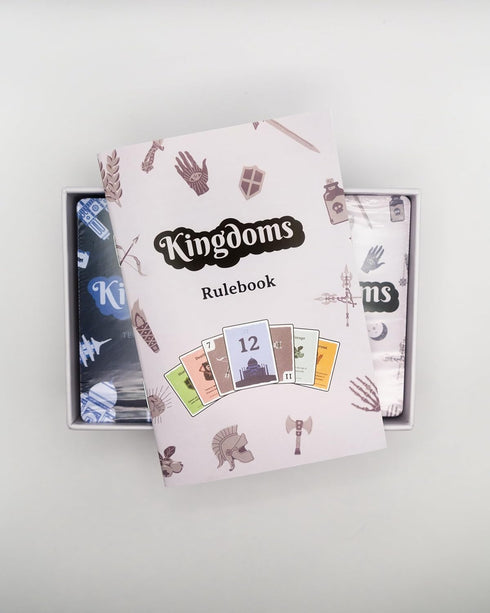 Kingdoms Card Game - Family Strategy Game for 2-8 Players, Ages 8+ | Master Tactics and Outwit Opponents