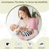 12 Set Newcotte Pcs Baby Muslin Bibs and Burp Cloths Cotton Absorbent Baby Bibs Burping Cloths for Toddler Unisex Girls
