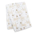 lulujo Baby 100% Cotton Muslin Swaddle Blanket, 47 x 47-Inches, Modern Llama Design (LJ464)