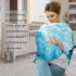 Schgap Marble Baby Car Seat Covers Canopy, Nursing Cover Breastfeeding Baby Carrier Cover Stretchy Carseat Canopy