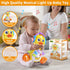 Musical Baby Toys Duck, Infant Tummy Time Toys for 0-12 Months, Crawling Dancing Light Up Learning Gifts