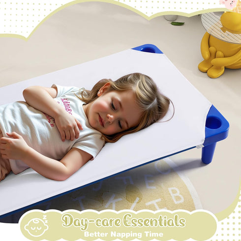 2 Pack 23" 51" Horbaunal White Cot Sheets for Daycare/Pre-School Standard Size, x Cot Fitted Sheets, Microfiber Fitted